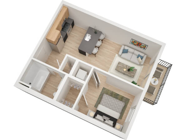 santa fe floor plan